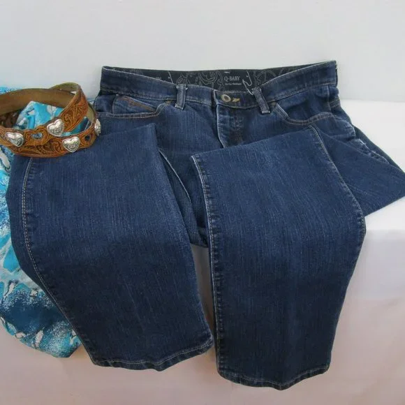 Wrangler Q-Baby Dark Dynasty Ultimate Riding Jeans - Picture 6 of 15